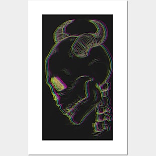 Skull Posters and Art